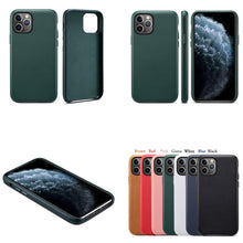 Load image into Gallery viewer, Lamb Grain PU Back Cover Phone Case, For iPhone 12 Pro Max, For iPhone 11 Pro, For iPhone 11 Pro Max