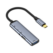 Load image into Gallery viewer, Y003 5 in 1 USB-C/Type-C to USB3.1+USB2.0+Dual USB-C/Type-C+3.5mm Audio Interface Multi-function Adapter, Y003
