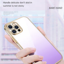Load image into Gallery viewer, SULADA Iridescence Series Plating Transparent Gradient Phone Case, For iPhone 14 Plus, For iPhone 14 Pro, For iPhone 14 Pro Max, For iPhone 14