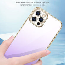 Load image into Gallery viewer, SULADA Iridescence Series Plating Transparent Gradient Phone Case, For iPhone 14 Plus, For iPhone 14 Pro, For iPhone 14 Pro Max, For iPhone 14
