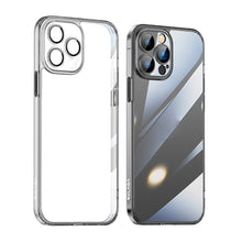 Load image into Gallery viewer, SULADA Crystal Steel Series TPU Transparent Phone Case, For iPhone 14, For iPhone 14 Plus, For iPhone 14 Pro, For iPhone 14 Pro Max