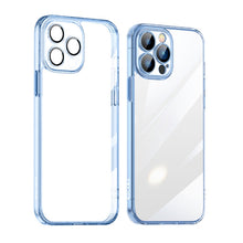 Load image into Gallery viewer, SULADA Crystal Steel Series TPU Transparent Phone Case, For iPhone 14, For iPhone 14 Plus, For iPhone 14 Pro, For iPhone 14 Pro Max