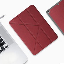 Load image into Gallery viewer, Mutural Multi-fold Smart Leather Tablet Case, For iPad 10th Gen 10.9 2022