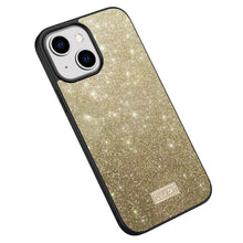 Load image into Gallery viewer, SULADA PC+TPU Leather Glitter Phone Case, For iPhone 14, For iPhone 14 Plus, For iPhone 14 Pro, For iPhone 14 Pro Max