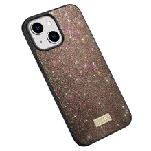Load image into Gallery viewer, SULADA PC+TPU Leather Glitter Phone Case, For iPhone 14, For iPhone 14 Plus, For iPhone 14 Pro, For iPhone 14 Pro Max