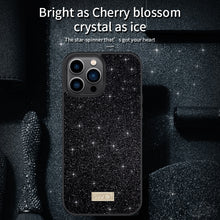 Load image into Gallery viewer, SULADA PC+TPU Leather Glitter Phone Case, For iPhone 14, For iPhone 14 Plus, For iPhone 14 Pro, For iPhone 14 Pro Max