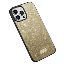 Load image into Gallery viewer, SULADA PC+TPU Leather Glitter Phone Case, For iPhone 14, For iPhone 14 Plus, For iPhone 14 Pro, For iPhone 14 Pro Max