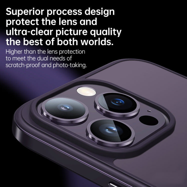 SULADA Metal Frame + Nano Glass + TPU Phone Case, For iPhone 14, For iPhone 14 Plus, For iPhone 14 Pro, For iPhone 14 Pro Max