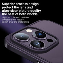 Load image into Gallery viewer, SULADA Metal Frame + Nano Glass + TPU Phone Case, For iPhone 14, For iPhone 14 Plus, For iPhone 14 Pro, For iPhone 14 Pro Max