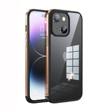 Load image into Gallery viewer, SULADA Metal Frame + Nano Glass + TPU Phone Case, For iPhone 14, For iPhone 14 Plus, For iPhone 14 Pro, For iPhone 14 Pro Max