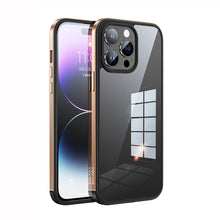 Load image into Gallery viewer, SULADA Metal Frame + Nano Glass + TPU Phone Case, For iPhone 14, For iPhone 14 Plus, For iPhone 14 Pro, For iPhone 14 Pro Max