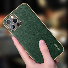 Load image into Gallery viewer, SULADA Shockproof TPU + Handmade Leather Phone Case, For iPhone 14, For iPhone 14 Plus, For iPhone 14 Pro, For iPhone 14 Pro Max