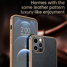 Load image into Gallery viewer, SULADA Shockproof TPU + Handmade Leather Phone Case, For iPhone 14, For iPhone 14 Plus, For iPhone 14 Pro, For iPhone 14 Pro Max