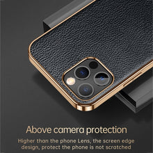 Load image into Gallery viewer, SULADA Shockproof TPU + Handmade Leather Phone Case, For iPhone 14, For iPhone 14 Plus, For iPhone 14 Pro, For iPhone 14 Pro Max