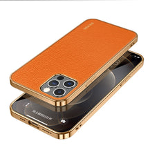 Load image into Gallery viewer, SULADA Shockproof TPU + Handmade Leather Phone Case, For iPhone 14, For iPhone 14 Plus, For iPhone 14 Pro, For iPhone 14 Pro Max