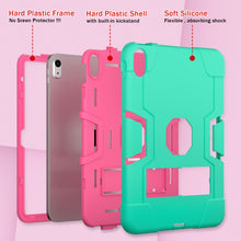 Load image into Gallery viewer, Contrast Color Silicone + PC Tablet Case with Holder, For iPad 10th Gen 10.9 2022