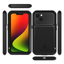 Load image into Gallery viewer, LOVE MEI Metal Shockproof Waterproof Dustproof Phone Case, For iPhone 14, For iPhone 14 Plus, For iPhone 14 Pro, For iPhone 14 Pro Max