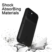 Load image into Gallery viewer, LOVE MEI Metal Shockproof Waterproof Dustproof Phone Case, For iPhone 14, For iPhone 14 Plus, For iPhone 14 Pro, For iPhone 14 Pro Max
