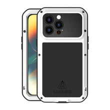 Load image into Gallery viewer, LOVE MEI Metal Shockproof Waterproof Dustproof Phone Case, For iPhone 14, For iPhone 14 Plus, For iPhone 14 Pro, For iPhone 14 Pro Max