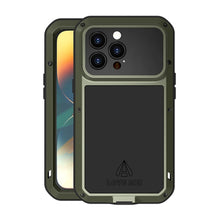 Load image into Gallery viewer, LOVE MEI Metal Shockproof Waterproof Dustproof Phone Case, For iPhone 14, For iPhone 14 Plus, For iPhone 14 Pro, For iPhone 14 Pro Max
