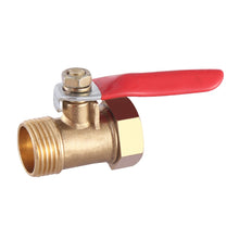 Load image into Gallery viewer, Pneumatic Hose Connector Copper Ball Valve, Inside 2-Barb 8mm, Inside 2-Barb 10mm, Inside 3-Barb 8mm, Inside and Outside 1 1/8 inch, Inside and Outside 2 1/4 inch, Inside and Outside 3 3/8 inch, Inside and Outside 4 1/2 inch, Double Inside 1 1/8 inch  ...