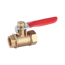 Load image into Gallery viewer, Pneumatic Hose Connector Copper Ball Valve, Inside 2-Barb 8mm, Inside 2-Barb 10mm, Inside 3-Barb 8mm, Inside and Outside 1 1/8 inch, Inside and Outside 2 1/4 inch, Inside and Outside 3 3/8 inch, Inside and Outside 4 1/2 inch, Double Inside 1 1/8 inch  ...