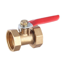 Load image into Gallery viewer, Pneumatic Hose Connector Copper Ball Valve, Inside 2-Barb 8mm, Inside 2-Barb 10mm, Inside 3-Barb 8mm, Inside and Outside 1 1/8 inch, Inside and Outside 2 1/4 inch, Inside and Outside 3 3/8 inch, Inside and Outside 4 1/2 inch, Double Inside 1 1/8 inch  ...