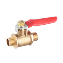 Load image into Gallery viewer, Pneumatic Hose Connector Copper Ball Valve, Inside 2-Barb 8mm, Inside 2-Barb 10mm, Inside 3-Barb 8mm, Inside and Outside 1 1/8 inch, Inside and Outside 2 1/4 inch, Inside and Outside 3 3/8 inch, Inside and Outside 4 1/2 inch, Double Inside 1 1/8 inch  ...