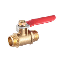 Load image into Gallery viewer, Pneumatic Hose Connector Copper Ball Valve, Inside 2-Barb 8mm, Inside 2-Barb 10mm, Inside 3-Barb 8mm, Inside and Outside 1 1/8 inch, Inside and Outside 2 1/4 inch, Inside and Outside 3 3/8 inch, Inside and Outside 4 1/2 inch, Double Inside 1 1/8 inch  ...