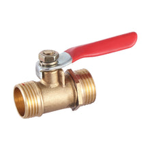 Load image into Gallery viewer, Pneumatic Hose Connector Copper Ball Valve, Inside 2-Barb 8mm, Inside 2-Barb 10mm, Inside 3-Barb 8mm, Inside and Outside 1 1/8 inch, Inside and Outside 2 1/4 inch, Inside and Outside 3 3/8 inch, Inside and Outside 4 1/2 inch, Double Inside 1 1/8 inch  ...