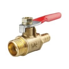 Load image into Gallery viewer, Pneumatic Hose Connector Copper Ball Valve, Inside 2-Barb 8mm, Inside 2-Barb 10mm, Inside 3-Barb 8mm, Inside and Outside 1 1/8 inch, Inside and Outside 2 1/4 inch, Inside and Outside 3 3/8 inch, Inside and Outside 4 1/2 inch, Double Inside 1 1/8 inch  ...