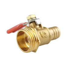 Load image into Gallery viewer, Pneumatic Hose Connector Copper Ball Valve, Inside 2-Barb 8mm, Inside 2-Barb 10mm, Inside 3-Barb 8mm, Inside and Outside 1 1/8 inch, Inside and Outside 2 1/4 inch, Inside and Outside 3 3/8 inch, Inside and Outside 4 1/2 inch, Double Inside 1 1/8 inch  ...