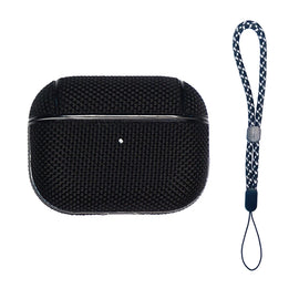 Nylon Waterproof Wireless Earphone Case with Lanyard, For AirPods Pro 2