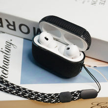 Load image into Gallery viewer, Nylon Waterproof Wireless Earphone Case with Lanyard, For AirPods Pro 2