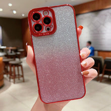 Load image into Gallery viewer, High Transparent Gradient Color Glitter TPU Phone Case, For iPhone 6 Plus / 6s Plus, For iPhone 6 / 6s