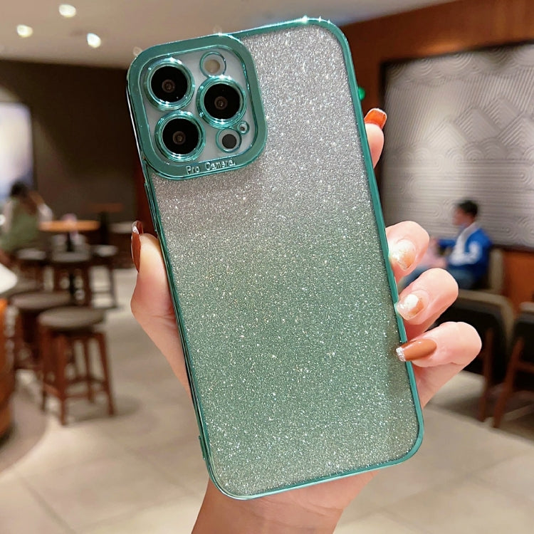 High Transparent Gradient Color Glitter TPU Phone Case, For iPhone 6 Plus / 6s Plus, For iPhone 6 / 6s