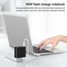 Load image into Gallery viewer, X83 65W Output USB-C / Type-C + 4 Ports USB HUB PD Charger, US Plug, X83