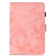 Load image into Gallery viewer, Sewing Thread Horizontal Solid Color Flat Leather Case with Sleep Function &amp; Pen Cover &amp; Anti Skid Strip &amp; Card Slot &amp; Holder