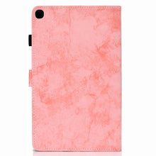 Load image into Gallery viewer, Sewing Thread Horizontal Solid Color Flat Leather Case with Sleep Function &amp; Pen Cover &amp; Anti Skid Strip &amp; Card Slot &amp; Holder