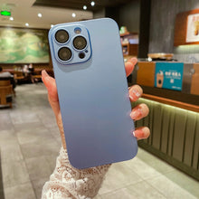 Load image into Gallery viewer, Oily Feel PC Shockproof Protective Phone Case, For iPhone 14 Pro