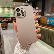 Load image into Gallery viewer, Oily Feel PC Shockproof Protective Phone Case, For iPhone 14 Pro