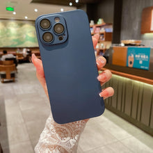 Load image into Gallery viewer, Oily Feel PC Shockproof Protective Phone Case, For iPhone 14 Pro