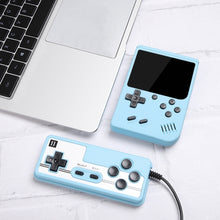 Load image into Gallery viewer, MK800 Doubles 3.0 inch Macaron Mini Handheld Game Console Built-in 800 Games, MK800-Doubles / Grey, MK800-Doubles / Blue, MK800-Doubles / Pink, MK800-Doubles / Yellow, MK800-Doubles / Green