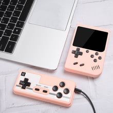 Load image into Gallery viewer, MK800 Doubles 3.0 inch Macaron Mini Handheld Game Console Built-in 800 Games, MK800-Doubles / Grey, MK800-Doubles / Blue, MK800-Doubles / Pink, MK800-Doubles / Yellow, MK800-Doubles / Green