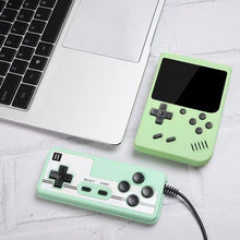 Load image into Gallery viewer, MK800 Doubles 3.0 inch Macaron Mini Handheld Game Console Built-in 800 Games, MK800-Doubles / Grey, MK800-Doubles / Blue, MK800-Doubles / Pink, MK800-Doubles / Yellow, MK800-Doubles / Green