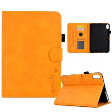 Load image into Gallery viewer, Embossed Smile Flip Tablet Leather Smart Case, For iPad 10th Gen 10.9 2022