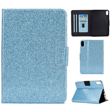Load image into Gallery viewer, Varnish Glitter Powder Smart Leather Tablet Case, For  iPad 10th Gen 10.9 2022