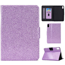 Load image into Gallery viewer, Varnish Glitter Powder Smart Leather Tablet Case, For  iPad 10th Gen 10.9 2022