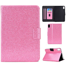 Load image into Gallery viewer, Varnish Glitter Powder Smart Leather Tablet Case, For  iPad 10th Gen 10.9 2022