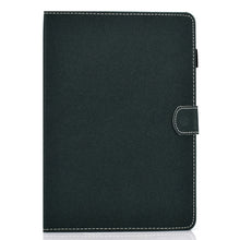 Load image into Gallery viewer, Sewing Thread Horizontal Solid Color Flat Leather Case with Sleep Function &amp; Pen Cover &amp; Anti Skid Strip &amp; Card Slot &amp; Holder, For Galaxy Tab S6 Lite